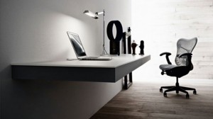 Minimalist-home-office-with-slim-desk-design